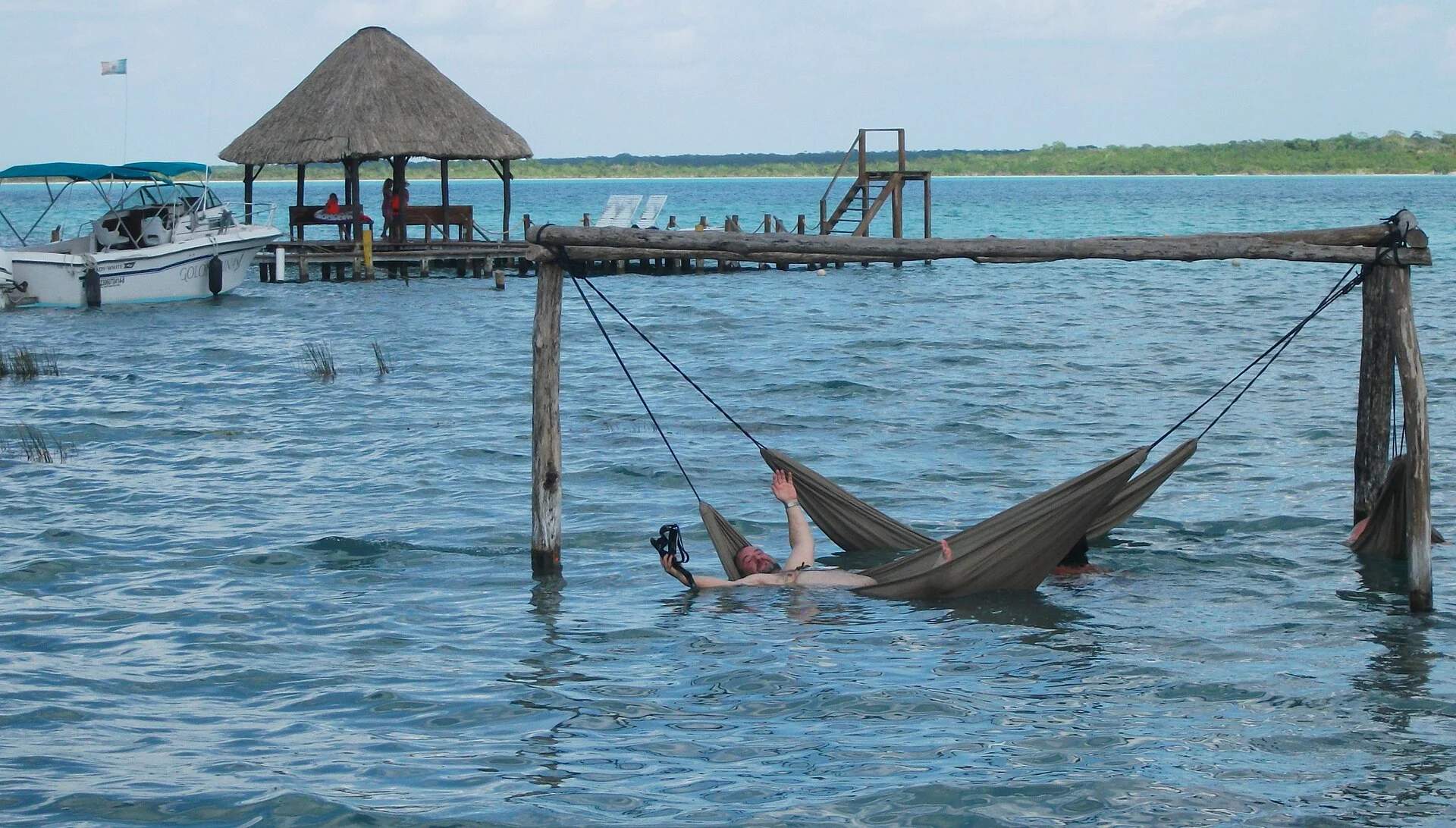 Laguna de los 7 Colores de Bacalar, Quintana Roo México