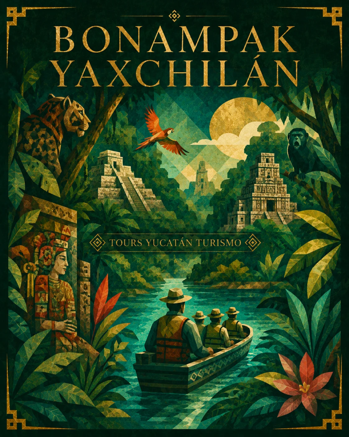 Tour Bonampak y Yaxchilán, Chiapas