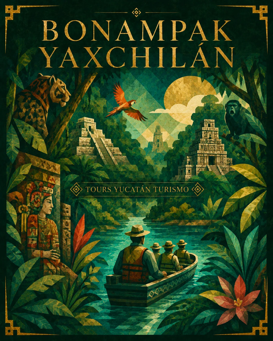 Bonampak y Yaxchilán